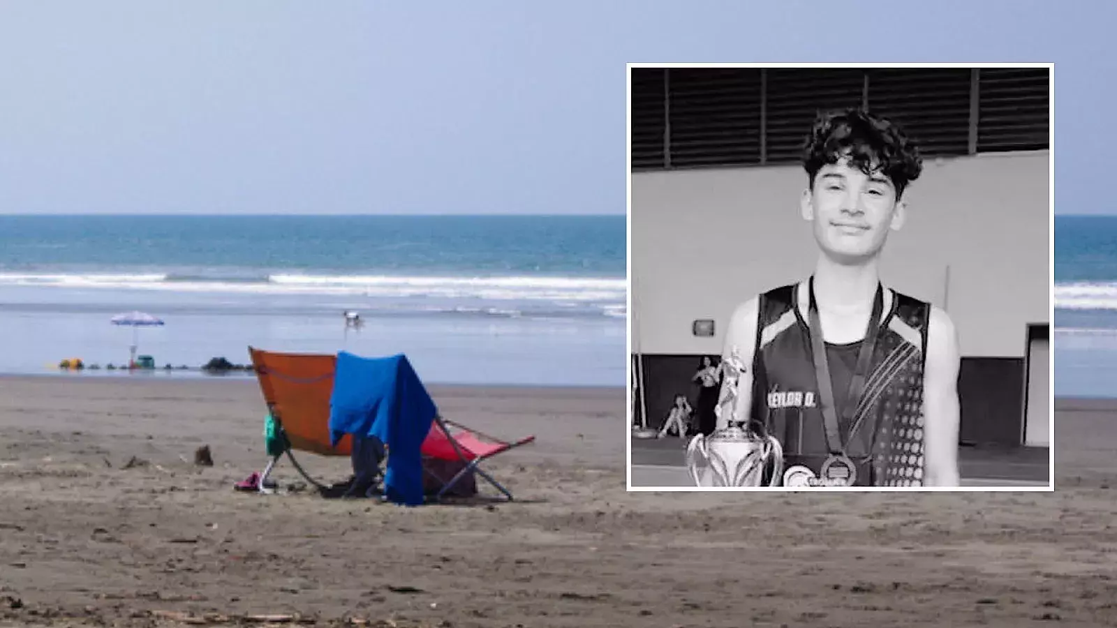 Niño atleta de 12 años muere ahogado tras salvar la vida de su abuela y su tía en playa de Costa Rica