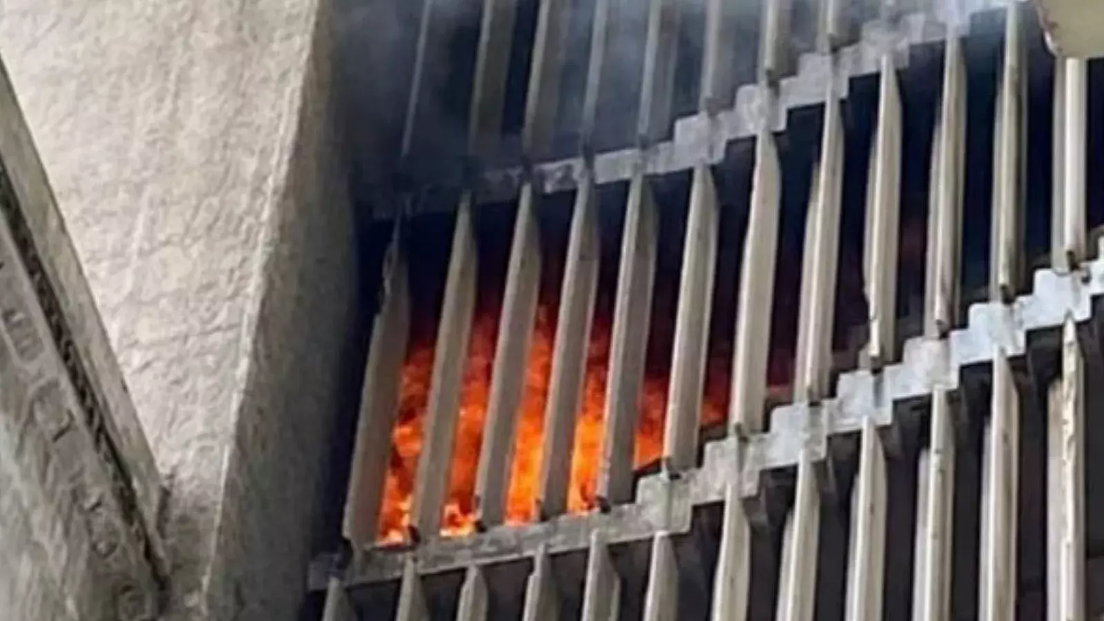 Incenio en edificio Girón