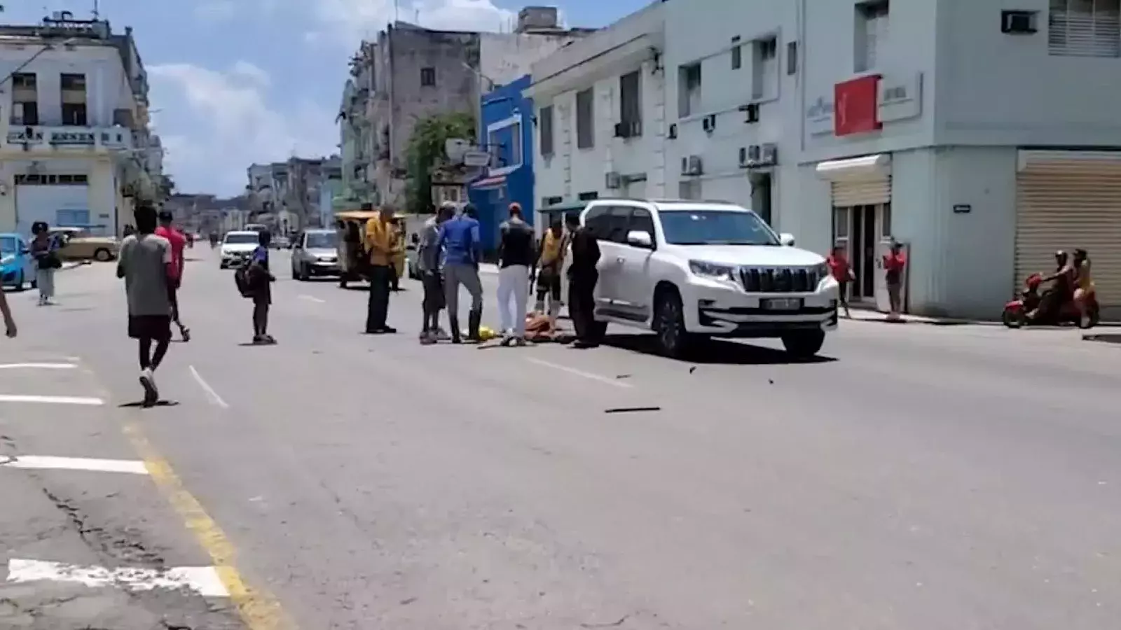 Accidente en La Habana