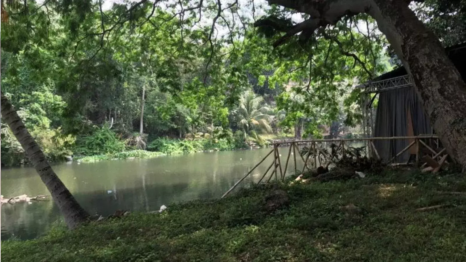 Parque Almendares hace unos años