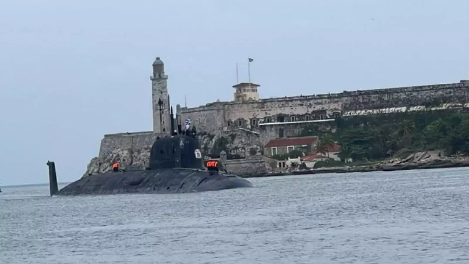 Submarino ruso en La Habana