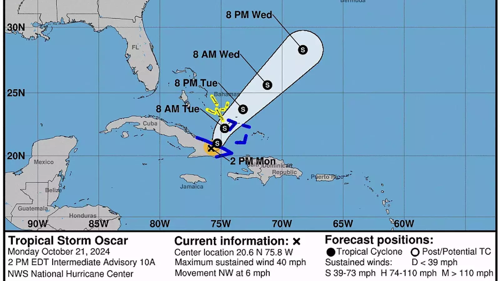 El huracán Óscar dejó seis muertos, al menos, en Cuba