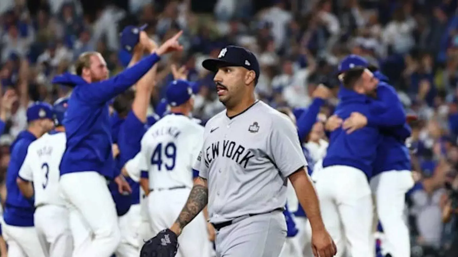 Néstor Cortés, pícher cubano contra Dodgers en Serie Mundial 2024