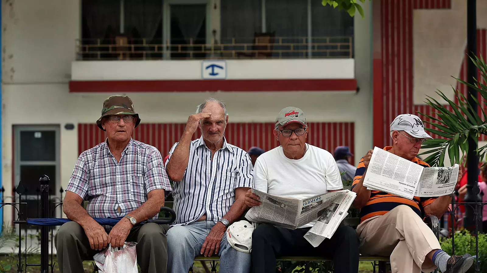 Ancianos en Cuba/Foto de archivo