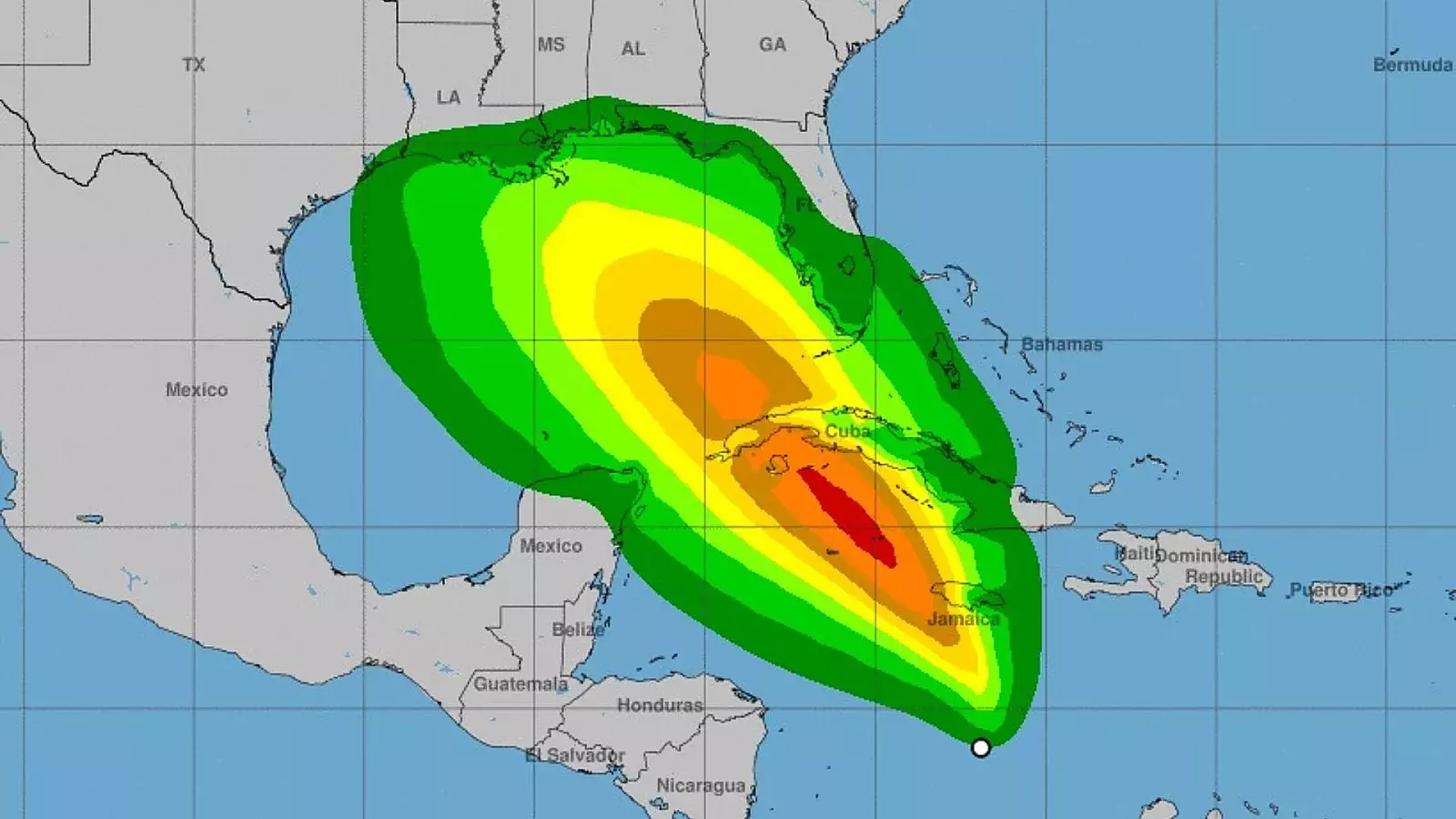 NHC lanza alerta por cercanía de posible huracán a Cuba