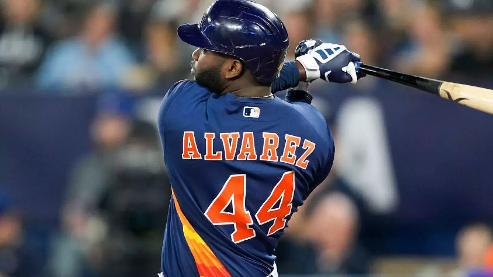 Yordan Álvarez con los Astros de Houston en 2024