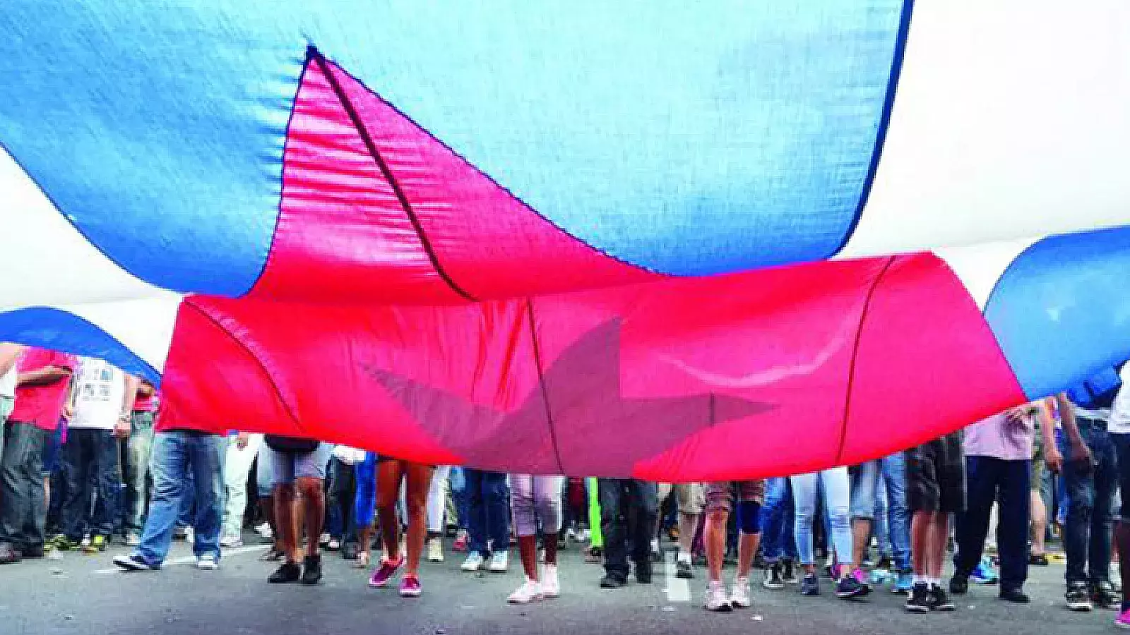 Marcha organizada por el régimen cubano (imagen de referencia)