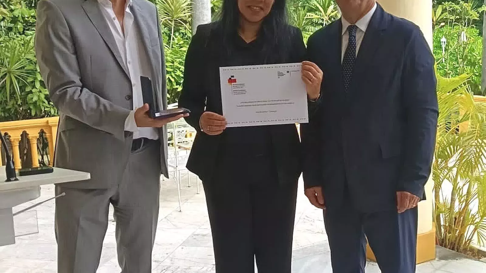 Marthadela Tamayo recibe el premio Franco-Alemán de Derechos Humanos