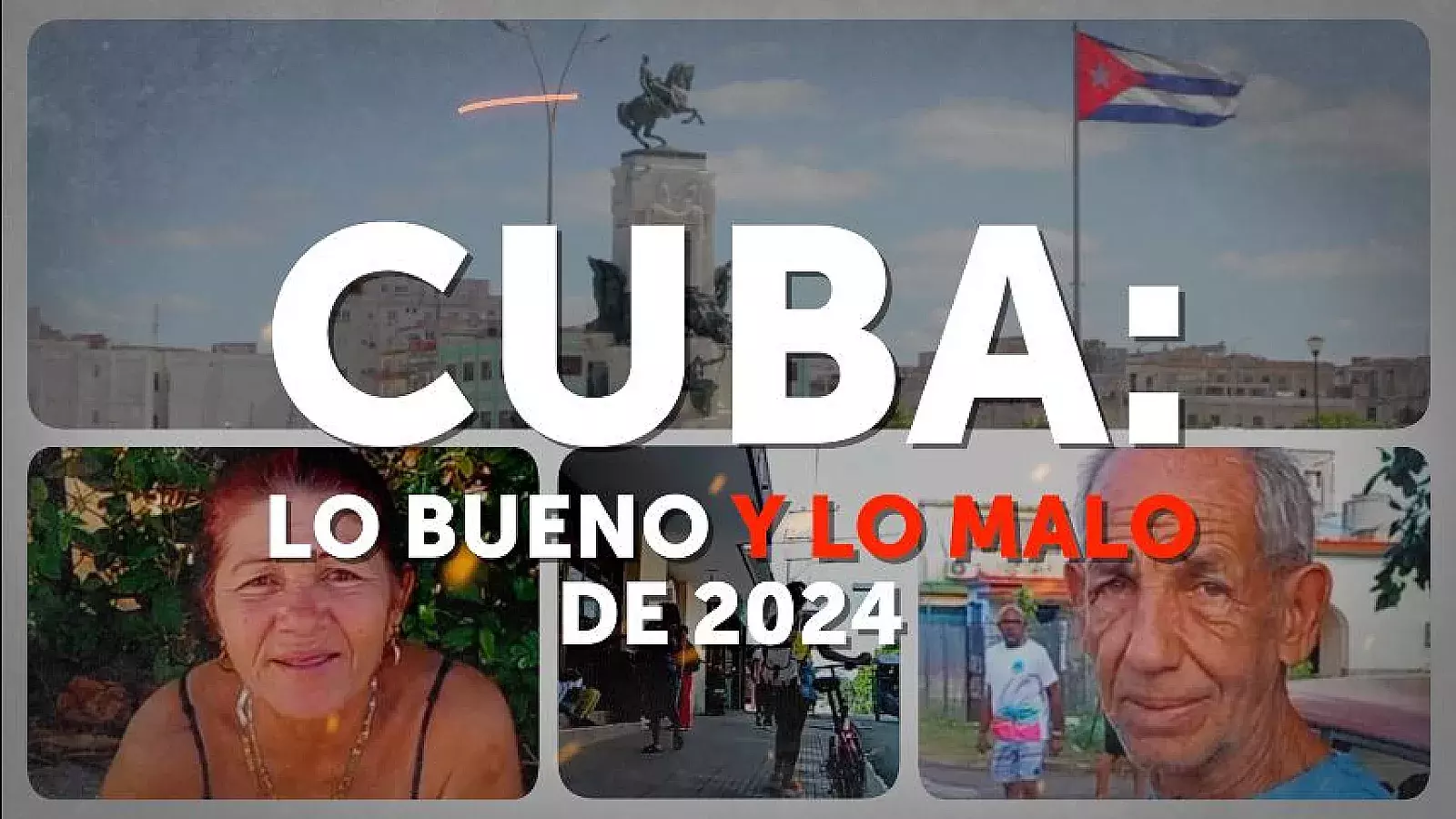 Lo bueno y lo malo de 2024 en Cuba