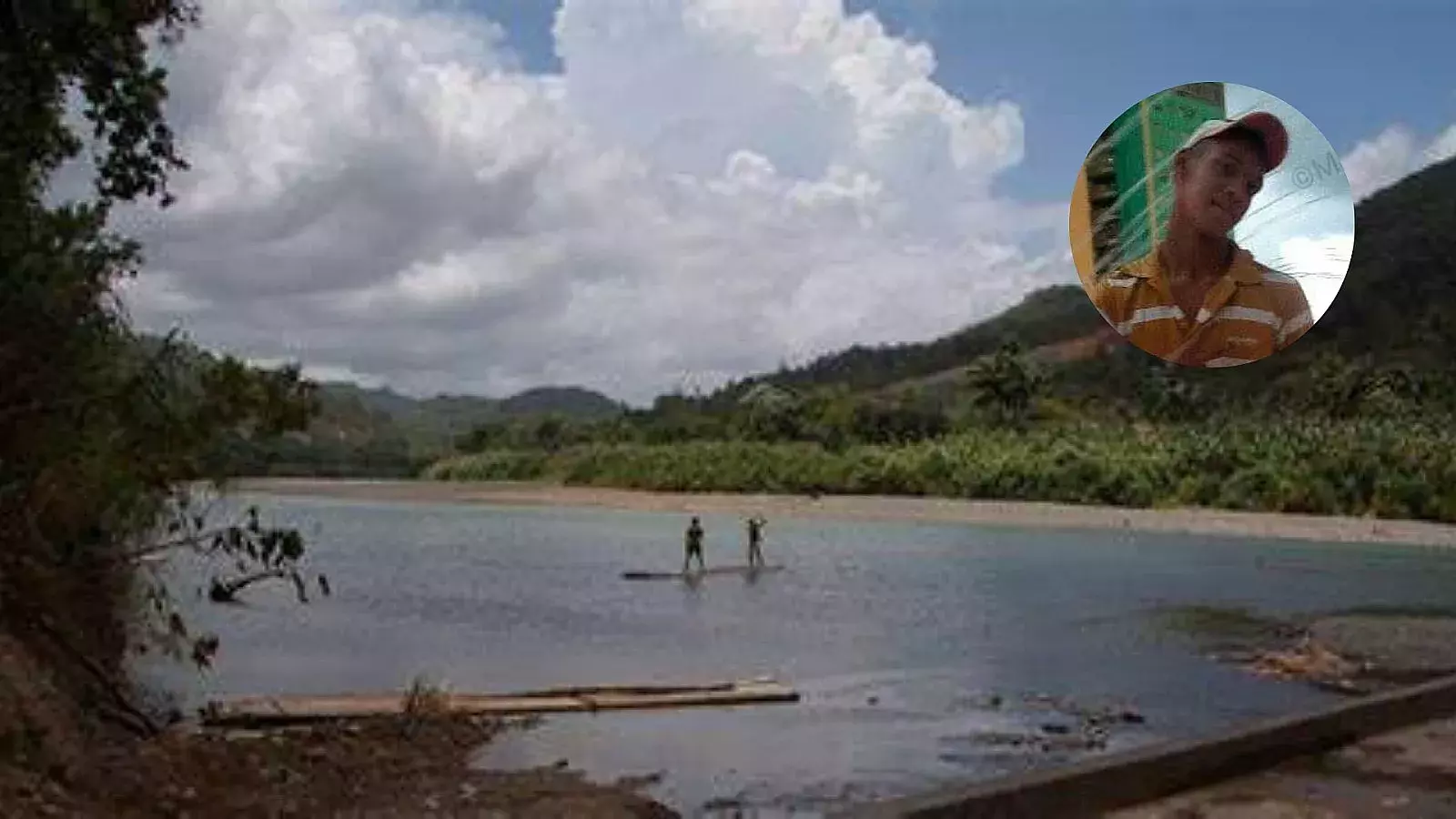 Joven se lanza a río El Saltadero en Santiago de Cuba