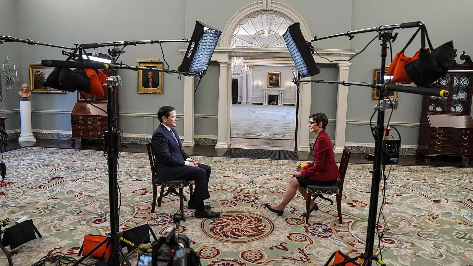 Marco Rubio en entrevista con Catherine Herridge