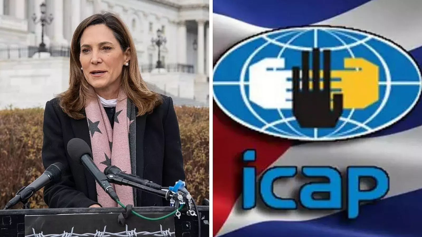 María Elvira Salazar pide sanciones para el ICAP por sus nexos con el terrorismo