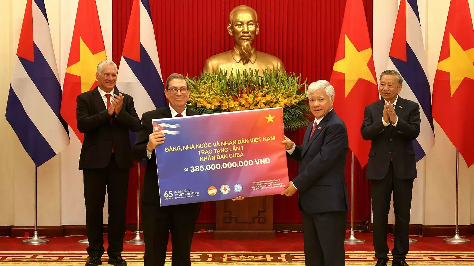La Habana recibe una millonaria donación por parte de Vietnam