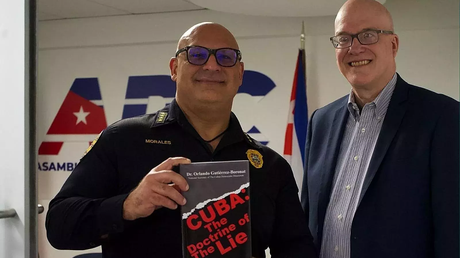 Ataques del régimen a Manuel Morales, jefe de la policía de Miami y al líder de la ARC, Dr. Orlando Gutiérrez