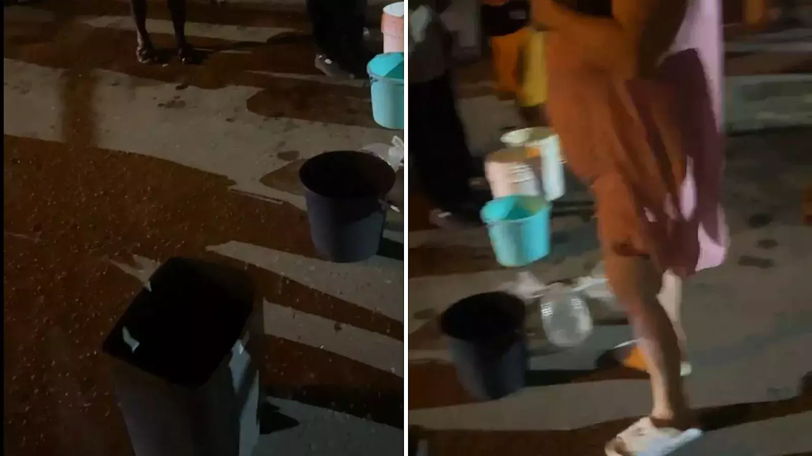 Protesta en Centro Habana por falta de agua