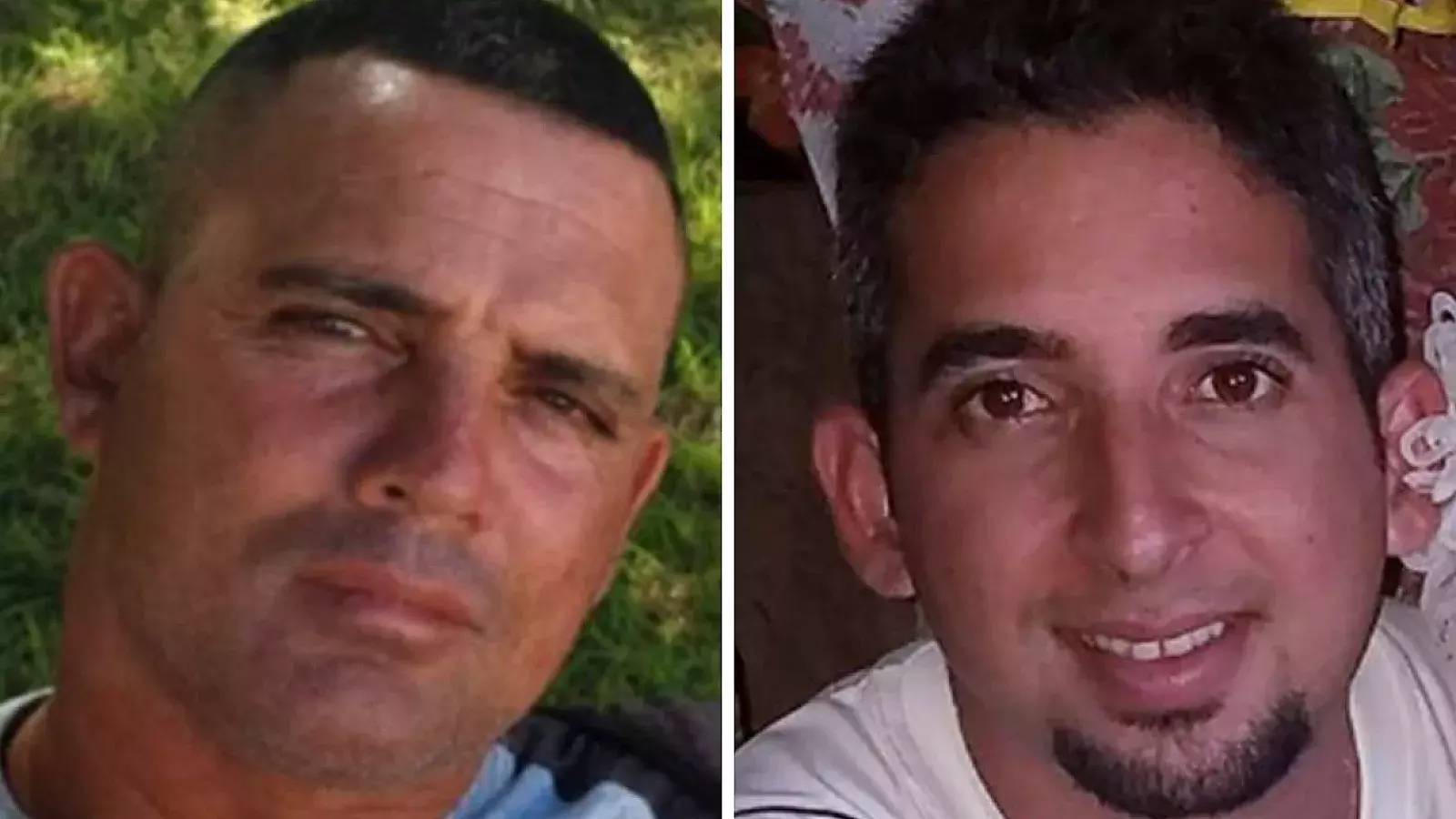Dos represores cubanos de manifestaciones en Gibara