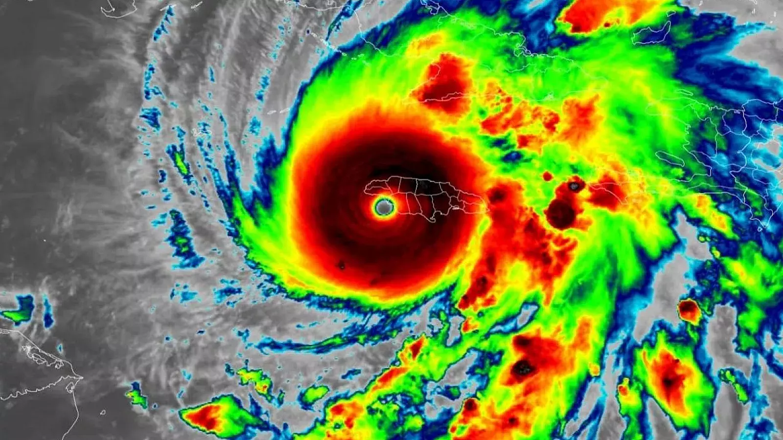Huracán Melissa tocó tierra en Jamaica este 28 de octubre.