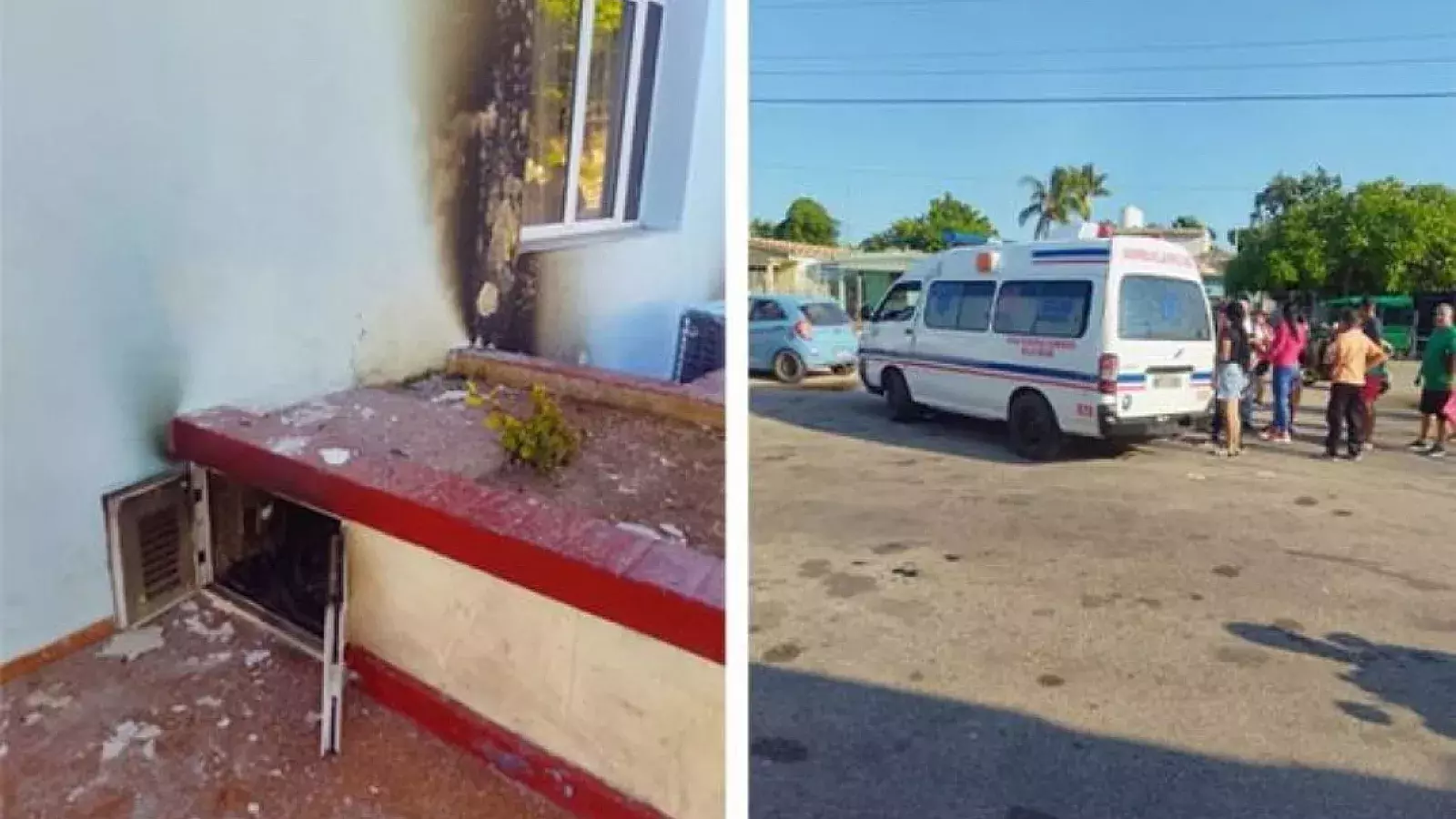Incendio en un hotel de Caibarién, Villa Clara