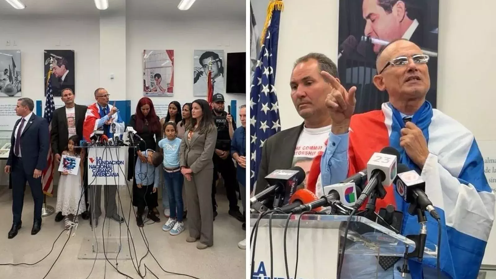 José Daniel Ferrer llega a Miami tras ser desterrado de la isla