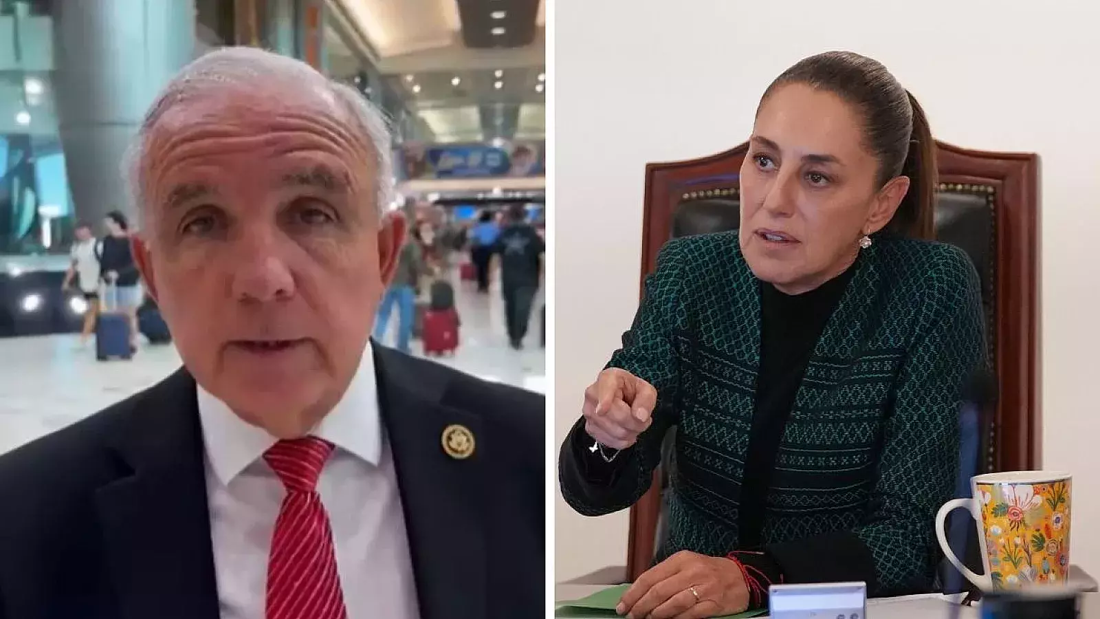 Congresista cubanoamericano Carlos A. Giménez cuestiona a gobierno mexicano.