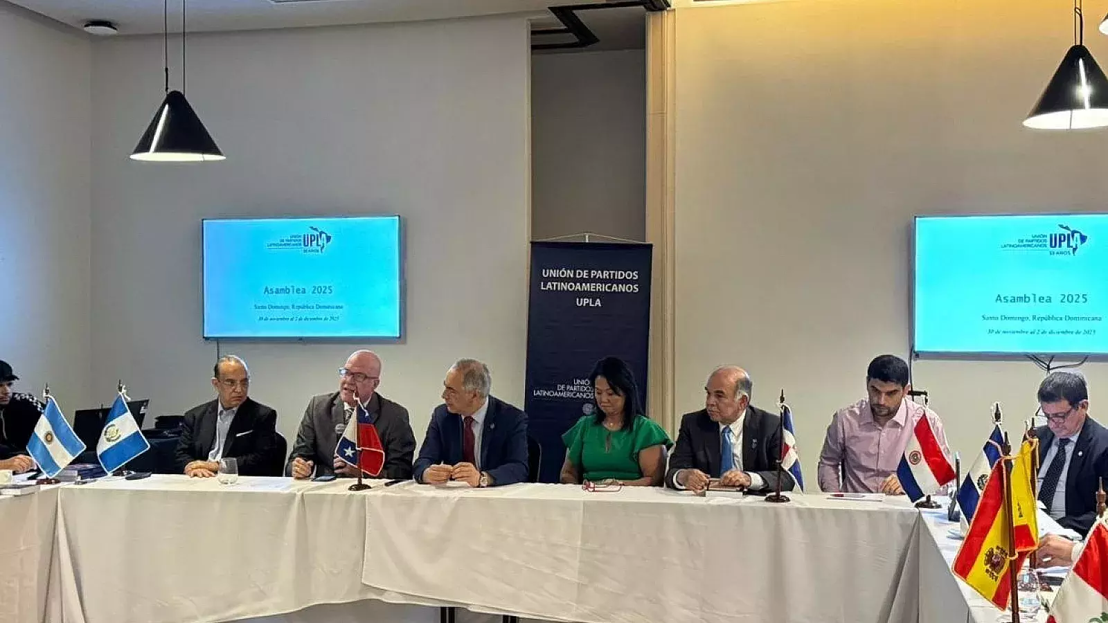 Asamblea de la Unión de Partidos Latinoamericanos (UPLA) celebrada en Santo Domingo, República Dominicana, el 1 y 2 de diciembre