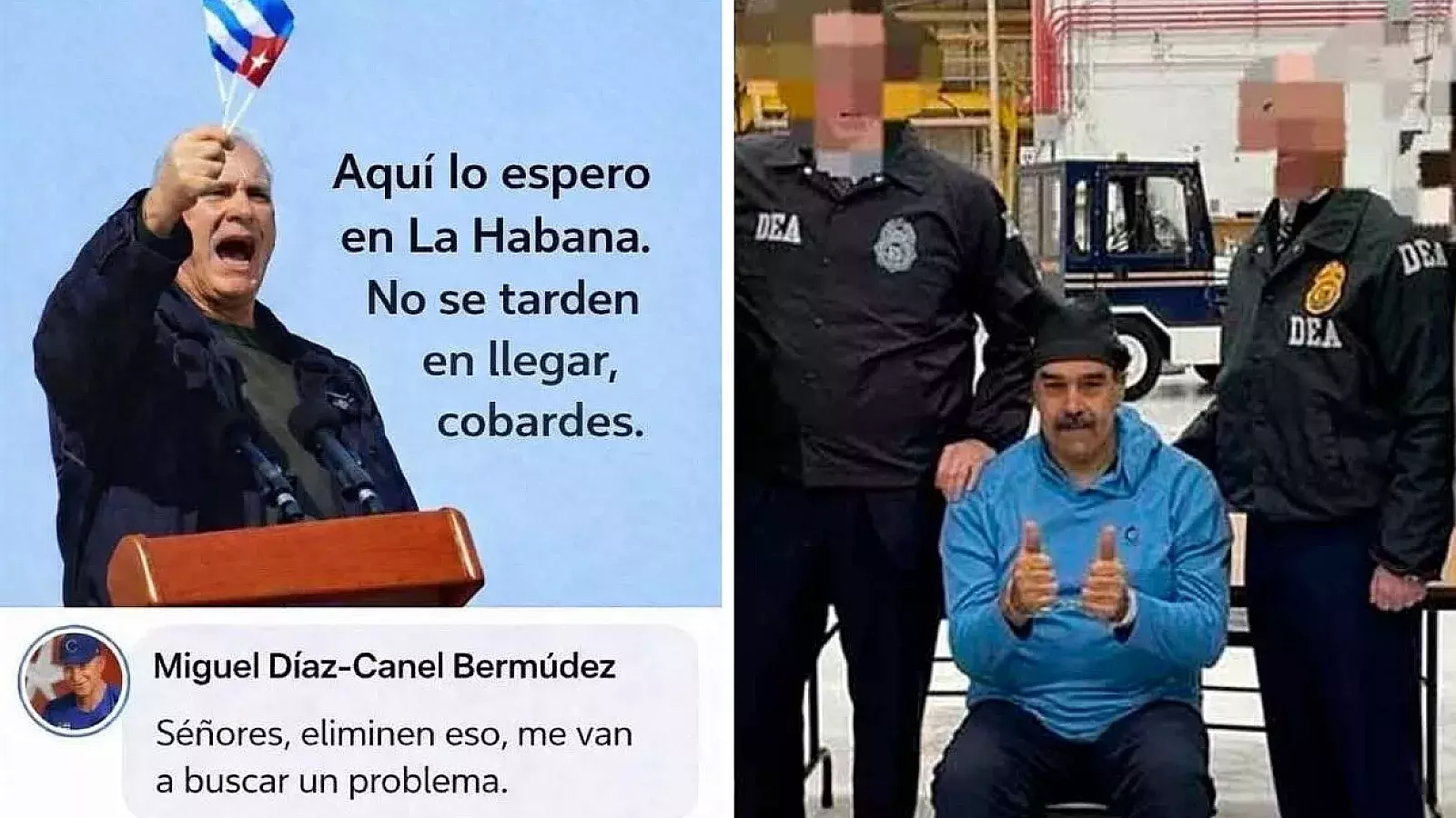 Memes cubanos tras la captura del dictador Nicolás Maduro.