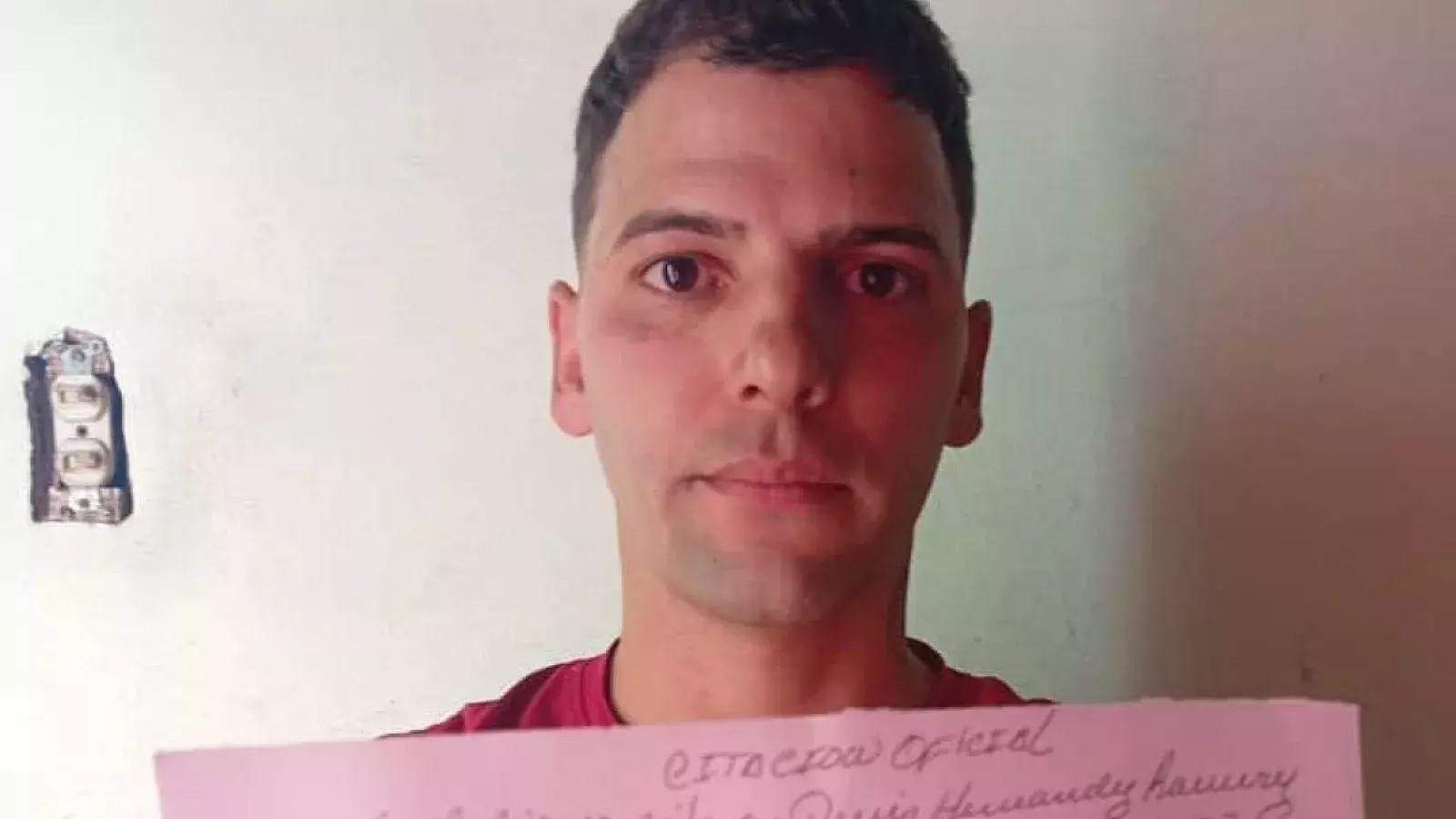 Preso político del 11J Dennis Hernández