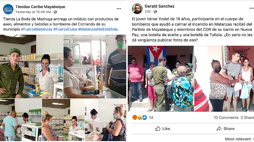 El pago del régimen a quienes arriesgan la vida