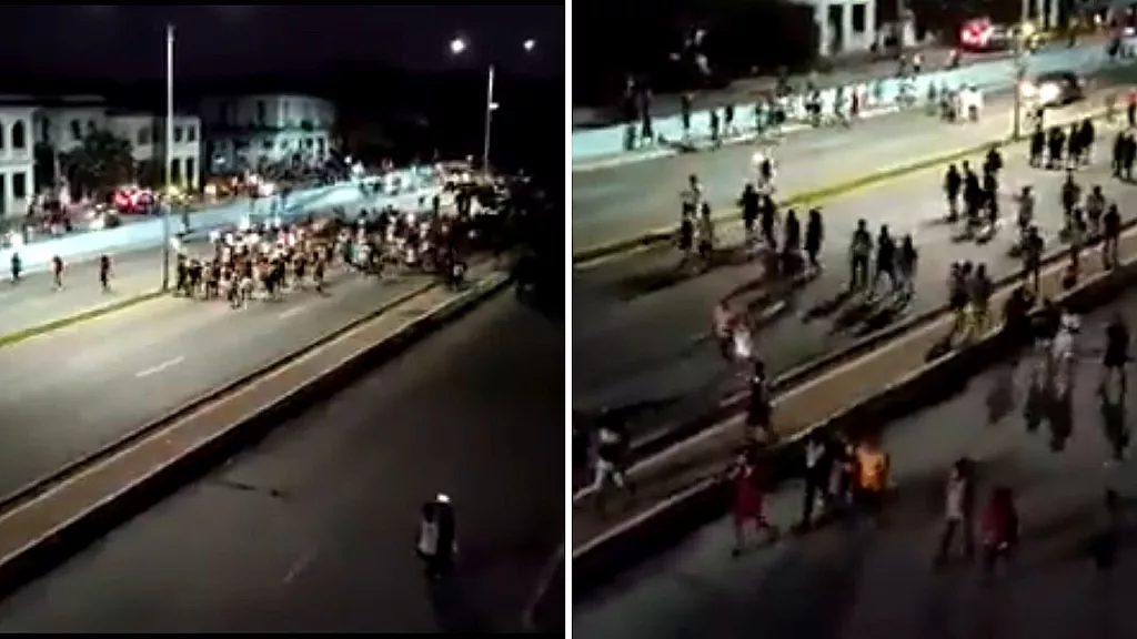 Protesta ciudadana en La Habana