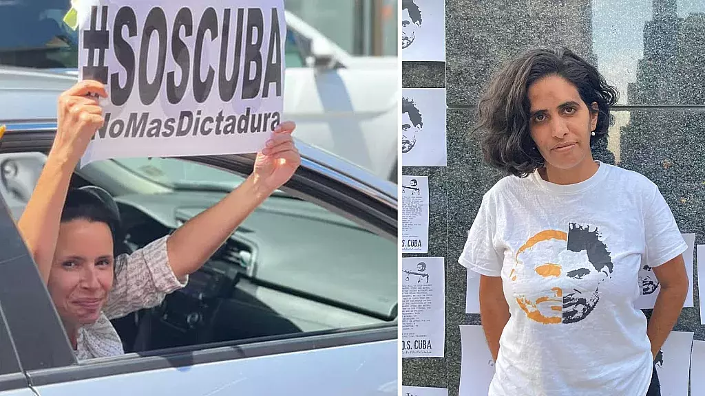 Omara Ruiz y Anamely Ramos, activistas por la democracia desterradas de Cuba