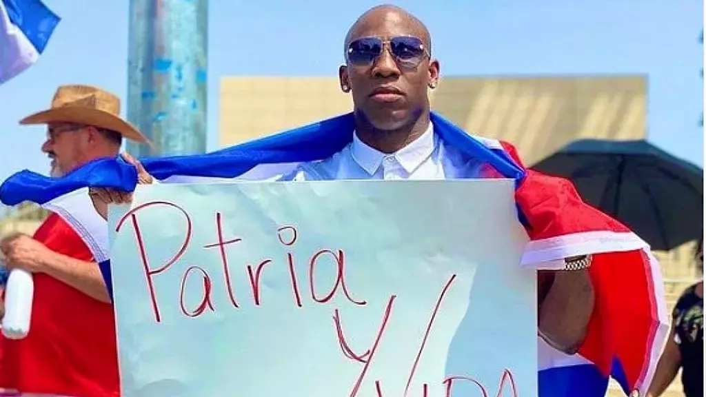 Yordenis Ugás, boxeador cubano en Miami