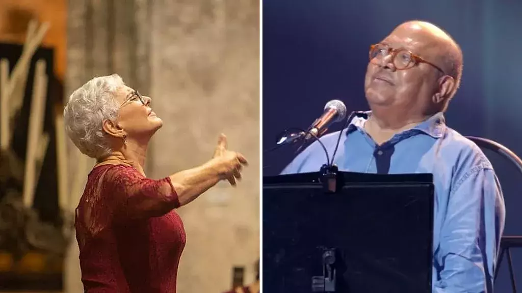 Zenaida Romeu y Pablo Milanés