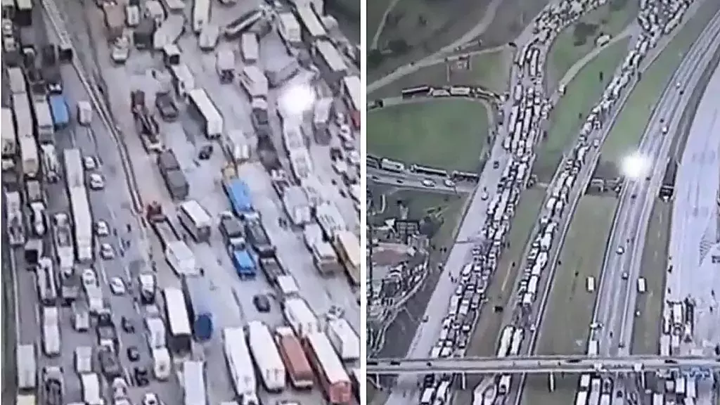 Brasil paralizado: Camioneros vuelven a bloquear carreteras por los resultados presidenciales