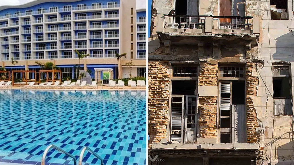 Más hoteles y menos viviendas en Cuba