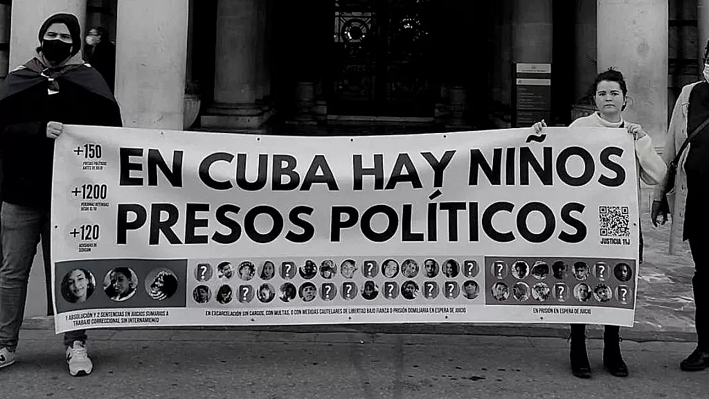 Activistas exigen liberación de niños presos políticos en Cuba