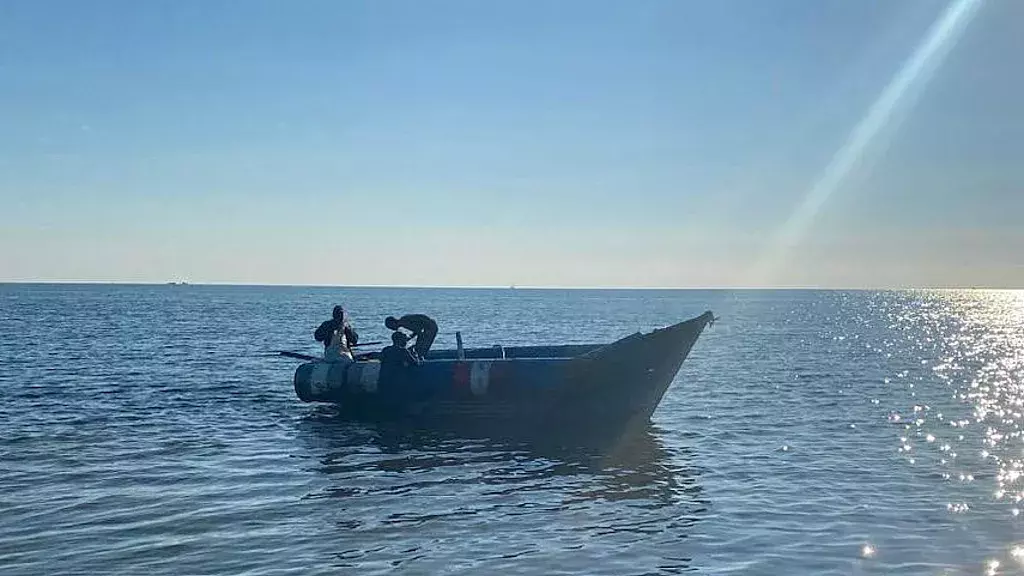 Embarcación de cubanos