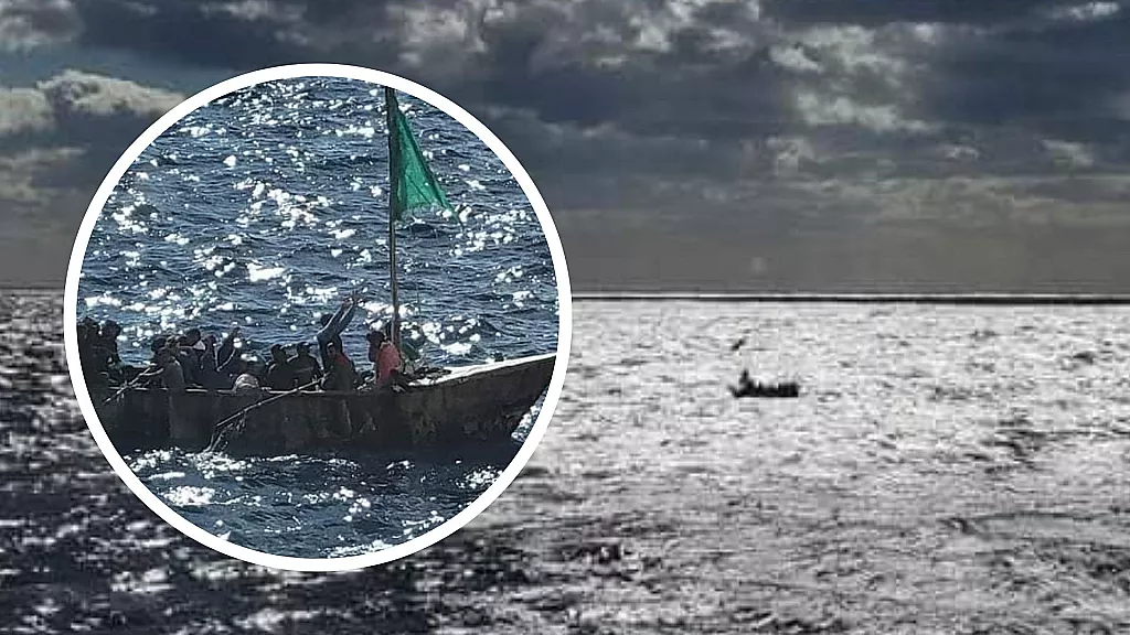 Crucero rescata a 17 balseros cubanos que llevaban semanas a la deriva