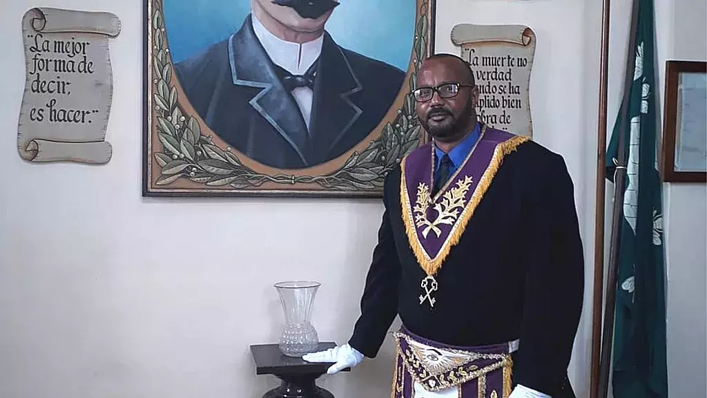 Gran Maestro de la Gran Logia de Cuba I.H. Francisco Javier Alfonso Vidal