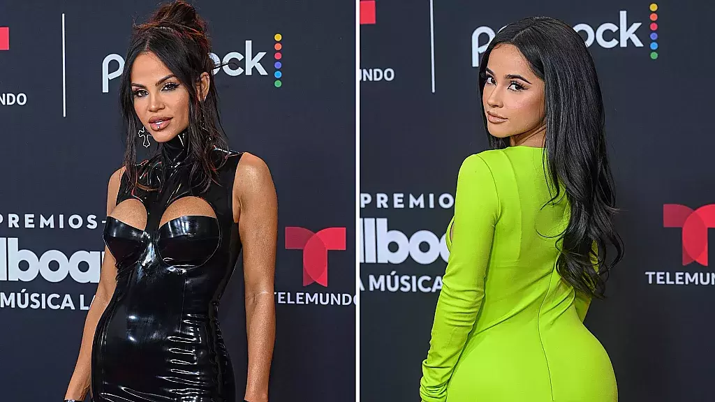 Fotos: Becky G y Natti Natasha se dan tremendo beso tras cantar en Coachella