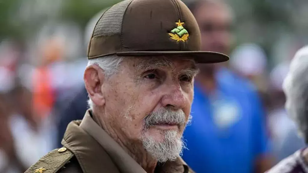 Ramiro Valdés, comandante de la dictadura cubana.