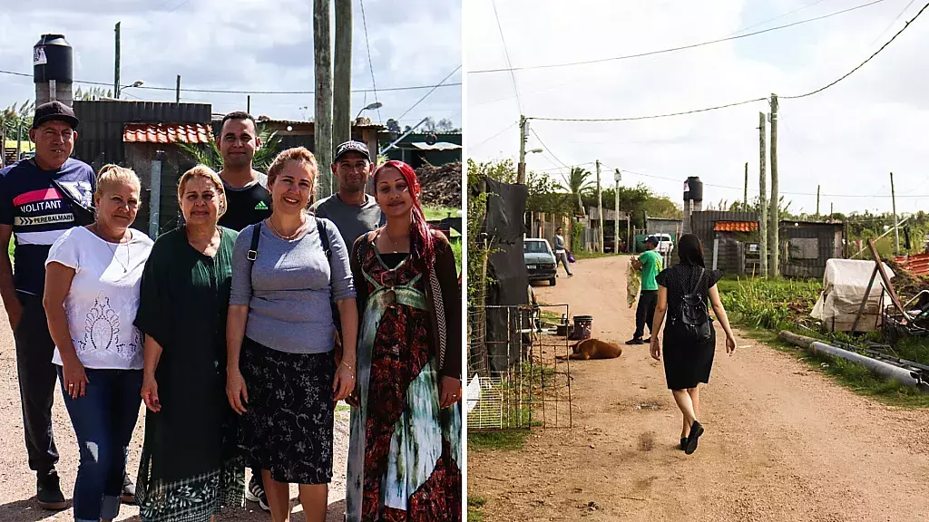 Más de 60 familias cubanas fundan un barrio en Uruguay