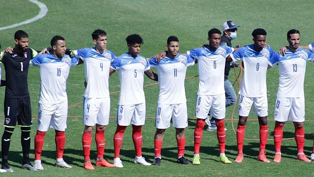 Equipo de fútbol de Cuba de camino a la Copa de Oro en EE.UU