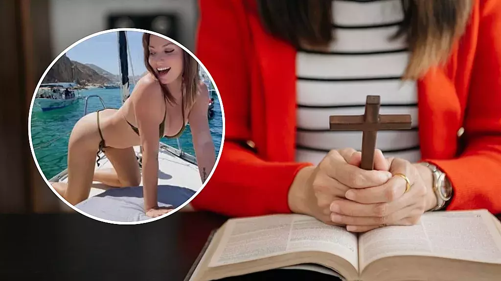 FOTOS: Pastora religiosa deja la Iglesia para convertirse en stripper; ahora gana 100.000 dólares al mes