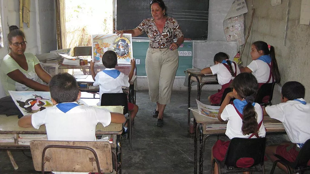 Escuelas en Cuba