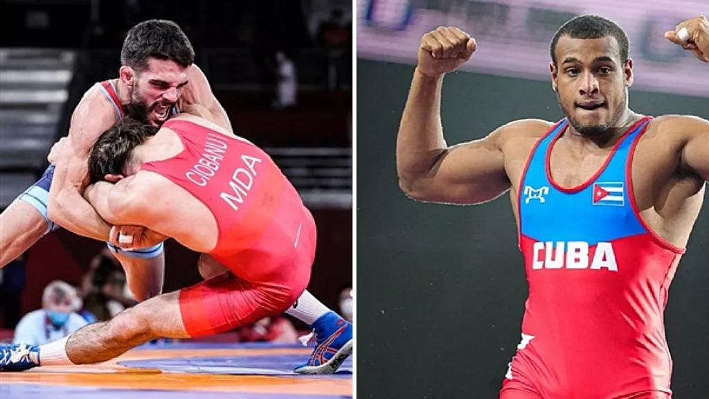Luchadores cubanos se coronan en Mundial de Serbia