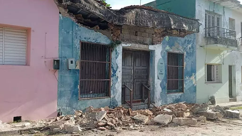 Derrumbe en Jaruco
