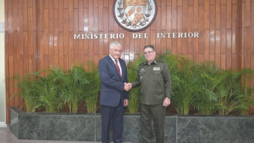 Ministros del Interior de Rusia y Cuba