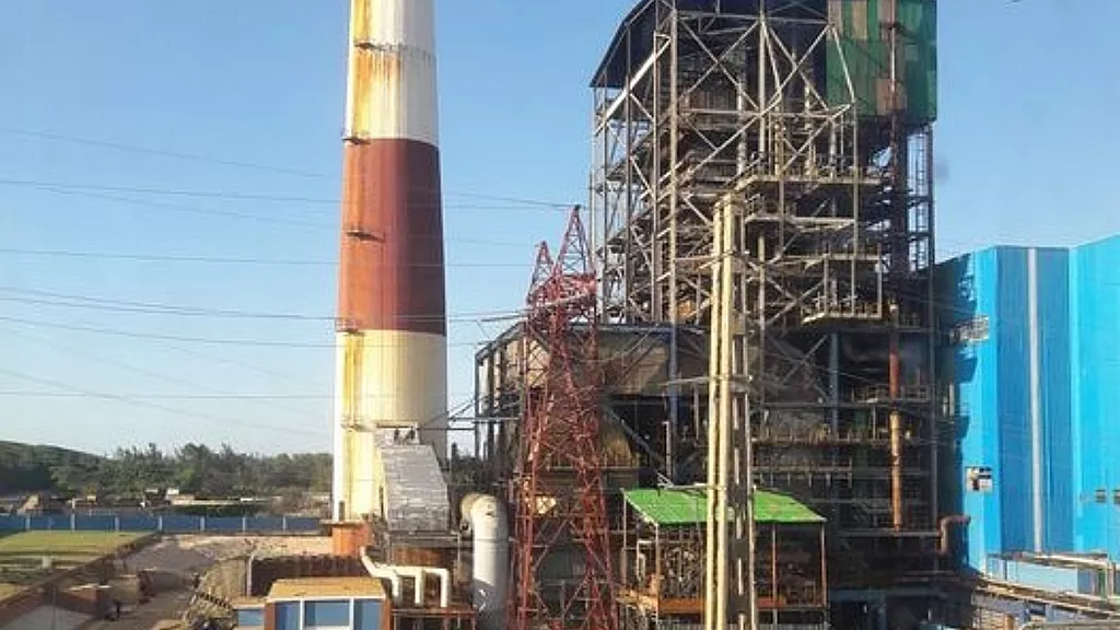 La termoeléctrica cubana &quot;Guiteras&quot;, Matanzas