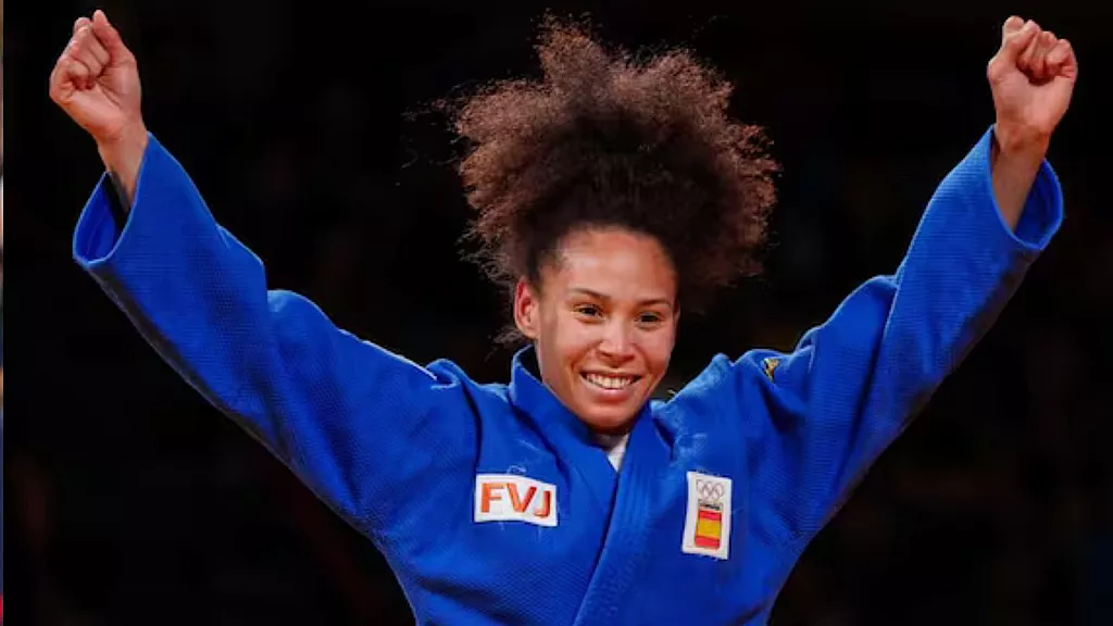 Ayumi Leiva, judoca cubana en España