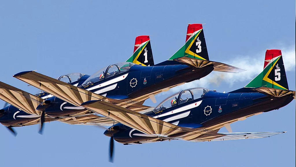 Aviones sudafricanos